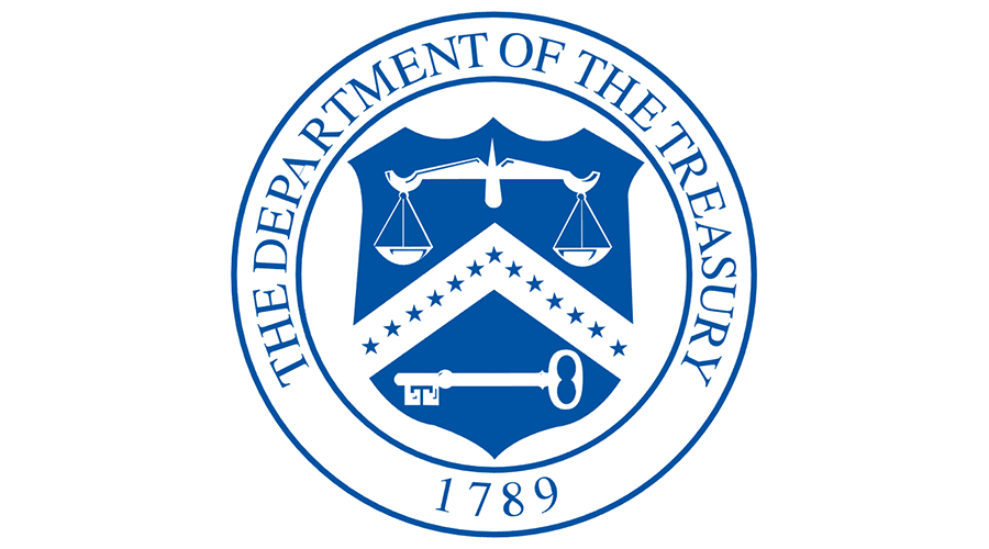 department of treasuring logo: Coronavirus Paycheck Protection Loan