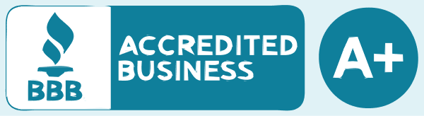 BBB Accredited Business with Stellar Rating