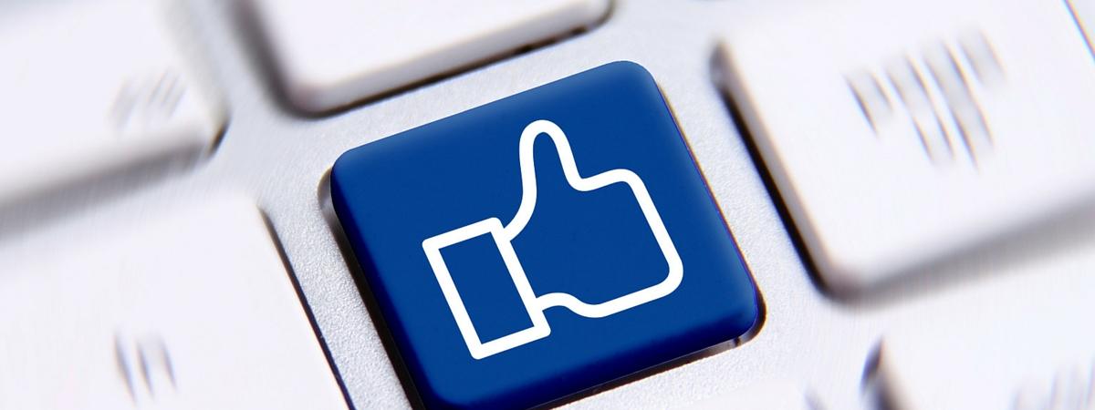 facebook thumbs up key on keyboard