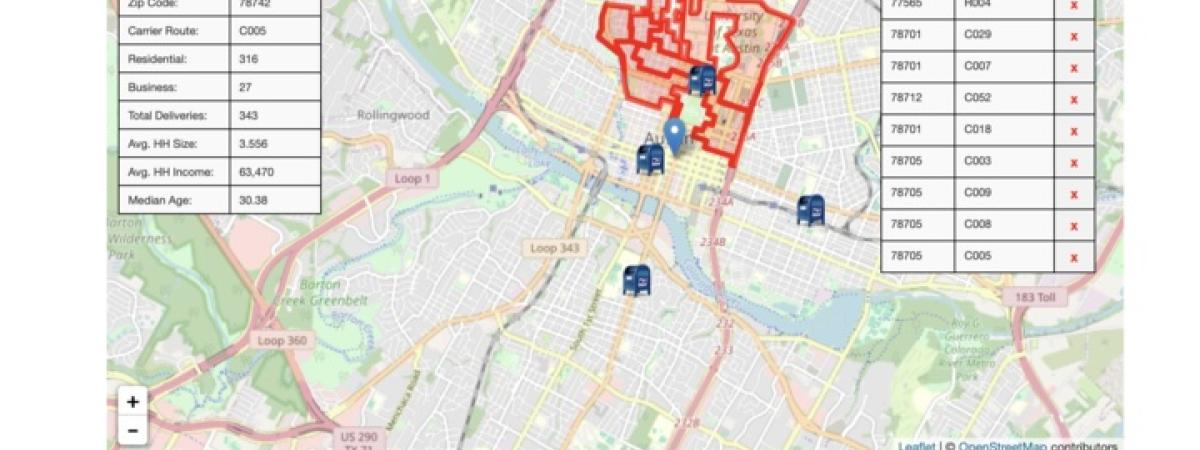 EDDM Mapping Tool