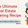 banner image the ultimate real estate marketing recipe: your guide to delicious warm leads